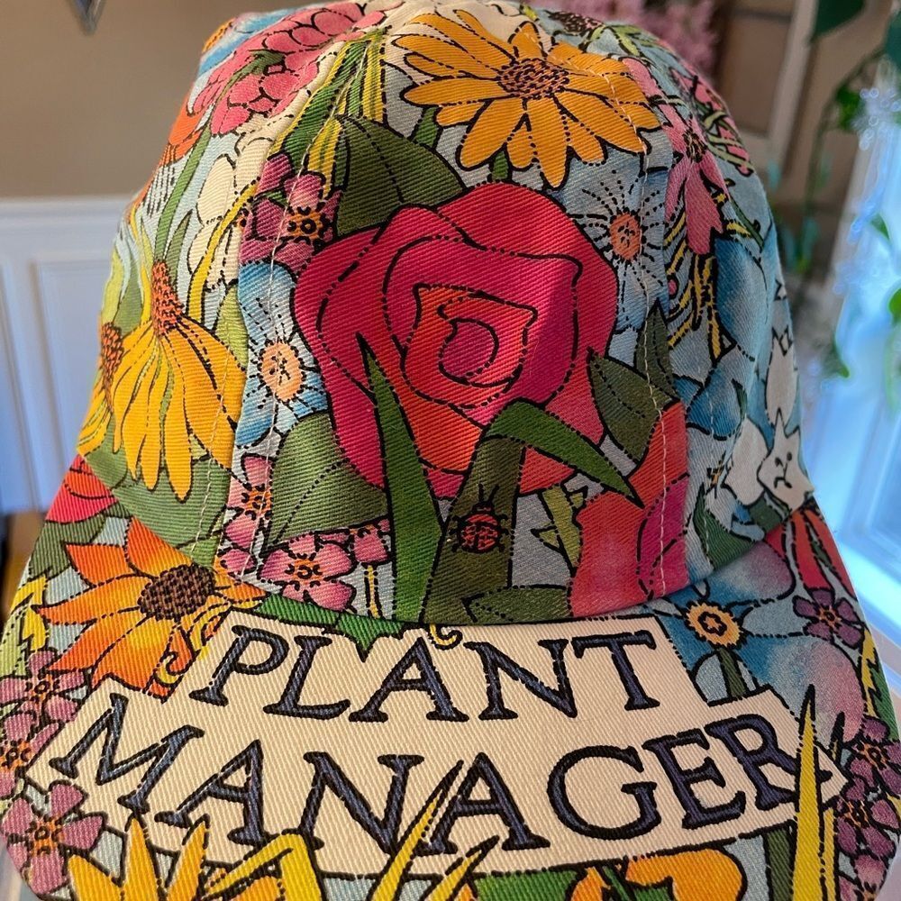 Samuel Byrd Plant Manager Plant Where Your Head is At Flower Adjustable Hat - Picture 4 of 15